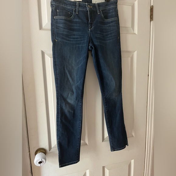 Anthropologie Pilcro and the Letterpress Stet Mid Rise Split Hem Jeans Sz 28 - Picture 5 of 16